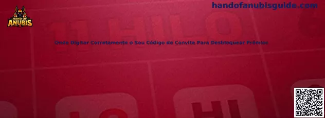 Onde Digitar Corretamente o Seu Código de Convite Para Desbloquear Prêmios